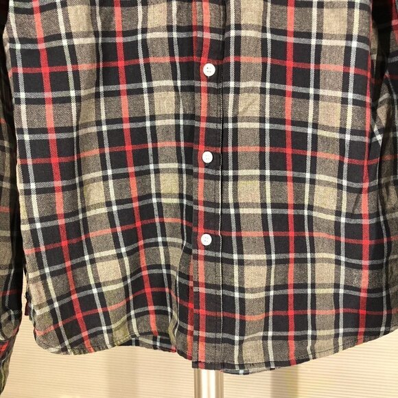 Penfield Crossfield Blue Red Grey Plaid Button Down Shirt Sz S - Picture 5 of 9